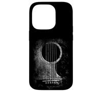 Acoustic Guitar Player Six String Classic Rock & Roll Carcasa para iPhone 14 Pro