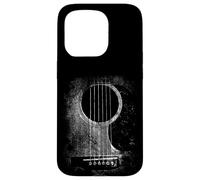 Acoustic Guitar Player Six String Classic Rock & Roll Carcasa para iPhone 15 Pro