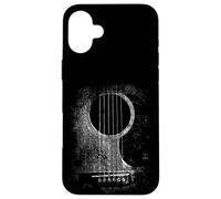 Acoustic Guitar Player Six String Classic Rock & Roll Carcasa para iPhone 16 Plus