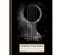 Acoustic Guitar Player Six String Classic Rock & Roll Composition Notebook