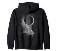 Acoustic Guitar Player Six String Classic Rock & Roll Sudadera con Capucha