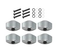 Acoustic Guitar Tuning Pegs - 6-Piece Guitar Tuning Pegs | Acoustic Guitars Tunings Machines Heads | Metal Square Knob For Maintenance Upgrade Repair Musician Music Lovers Home Studio