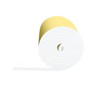 Acoustic Lather, Soundproof Lather Panels, Wall Padding, High Density Cushioning, Self-Adhesive Rainproof Barrier, Home,Bedroom Apartment Studio, 78.74x1.97 Inches, Yellow, 1 Piece