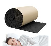 Acoustic Soundproofing Panels, Self-Adhesive Sound Barrier Pads, Fire-Resistant Foam for Walls, Studio, Offices, Car, Recording Booth, Insulation for Echo Reduction, 78.74x19.69 Inches