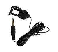 Acoustics Guitar Piezo Pickup 6.35 mm Sonido de Salida Piezo Contacto Pickup Clip de repuesto en micrófonos Clip On Instrumento de música de micrófono Fácil de usar