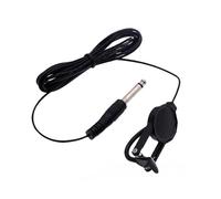 Acoustics - Pastilla piezoeléctrica de 6,35 mm de salida de sonido, micrófonos de repuesto para violín, guitarra acústica, ukelele, accesorio de instrumento