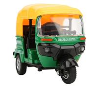 Acouto 1:14 Aleación Niño Tres Ruedas Motocicleta Tire hacia Atrás Modelo de Coche Juguete con Música Ligera Escala de Tiempo Rosa para el Que Hizo Material Realmente Duradero y Modelo de (Green)