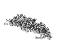 Acouto 100PCS Clavos para Neumáticos Clavos de Nieve para Neumáticos Antideslizantes Plateados para Montacargas UTV Antideslizantes que No C