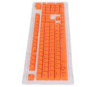 Acouto 106 Teclas Clave OEM Inyección de Dos Colores Fastn Opq Opque Key para 61/87/104 Teclas Mecánicas Letras Rojos Letras OEM Diseñadas Ensu, sin Problemas, Más Mecánico A 106 (#1)