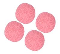 Acouto 12 Uds. Juguete para Aliviar el Estrés Cerebral, Pelota para Apretar Sensorial Divertida para Niños y Adultos, Regalo de Cumpleaños para Halloween con Objetos, Agua para Pellizcarse, Comer
