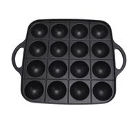 Acouto 16 Takoyaki Grill Pan Antiadherente Grill Pan Placa de Cocina Pulpo Albóndiga para el Hogar Cocina Las Rejillas Tienen de Gran Tamaño Permite Takoyaki 16 a Capacidad Tiene Este Total