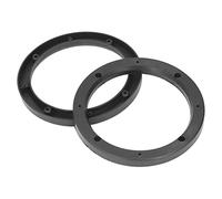 Acouto 2 Anillos Adaptadores de Altavoz Estéreo para Coche, 7 Pulgadas de Diámetro Exterior, 5,5 Pulgadas de Identificación, Modificación Universal para Mejorar el Sonido, Anillos Adaptadores de