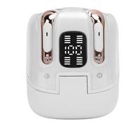 Acouto 2 Auriculares de Paquete Pantalla LED Digital Conexión Latencia Baja 5.4 Auriculares para una Pareja de Dos Personas el LED Enfría la Función Visu 2 Pack Aurices2 Pack (White)