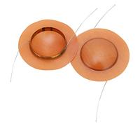 Acouto 2 Bobinas de Voz de Tweeter de 25 Mm/0,98 Pulgadas, Bobina de Voz de Domo, Accesorio de Tweeter para Reparación de Altavoces de Resina Es Bobina de de de CobreBobina de de de AltavozBobina de