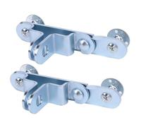 Acouto 2 Juegos de Cerrojo para Puerta de Remolque de 5 5 Pulgadas, Mecanismo de Bloqueo Doble Multifuncional, Excepción de Pestillo de Puerta para de Remolque Cerrada, Cerrojo para de, Carga,