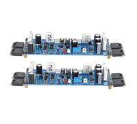 Acouto 2 Juegos de Placa Amplificadora de Potencia L12-2, Amplificadores de Distorsión Ultrabaja de Canales, Amplificador Ultrabajo Terminado, Placa Amplificadora de Potencia, Amplificador de, de