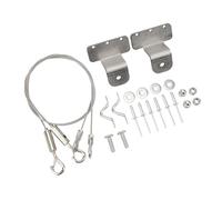 Acouto 2 Piezas Cable de Cordón de Puerta Cable de Cuerda de Alambre de Acero Inoxidable 304 para Yate RV Puede Ser según el Tamaño de Cordón de Puerta de Alambre de Escotilla de Cuerda de RV Kit de