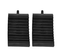 Acouto 2 Piezas de Bloque Deslizante para Coche, Tope Antideslizante para Neumáticos, Bloque de Alineación de Ruedas, Almohadilla de Soporte para Neumáticos, Duradera para Uso en Vehículos, Tapón