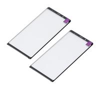 Acouto 2 Piezas de Reemplazo de Pantalla Exterior de 2 Piezas para la Pantalla de Vidrio de Lente Exterior del Teléfono con Herramientas de Reparación de Adhesivos OCA Kit de Lente Delantera de la