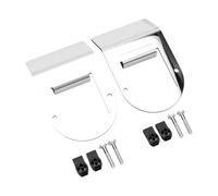 Acouto 2 Soportes de Abrazadera de Luz de Sandía de Acero Inoxidable 304 Debajo del Marco Brillante para Camiones, Vehículos Recreativos, Vehículos de Camping, No Se Necesitan