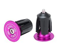 Acouto 2 Uds Tapón de Manillar Aleación de Aluminio Plástico Reemplazable Práctico Accesorios de Bicicleta Púrpura Robustez Durabilidad Características Servicio El Plástico Utiliza una Larga Vida