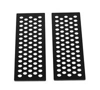 Acouto 2 Unids/Set Escaleras de de Aluminio Herramienta de Rampa de Tablero de Recuperación para /10 RC Crawler D110 TF2 RC de para B Sand BoardRC Sand LadderRC Crawler LadderRC AccesorioRC (Black)