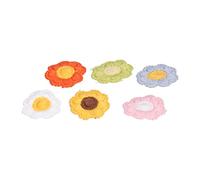 Acouto 24 Piezas Lindos Arcos para el Cabello para Perros Mezclar los Colores de la Mascota con Banda de Goma para un Cuidado Elegante