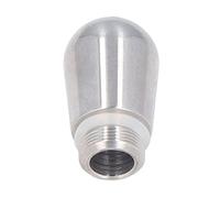 Acouto 3 Hoyos Boquilla de café de Acero de Acero Inoxidable Boquilla de Fácil de Limpieza Pout de Espuma de Leche para Cafetera Semi Automática 8 Series, Adecuada para Cafeterías