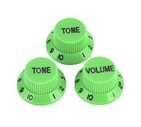 Acouto 3 Piezas de Perillas de Control de Volumen de Guitarras Accesorio para Guitarra Eléctrica St Sq() Use 2 Perillas de Control de Volumen de Guitarra Adopt and sur Botón de de de