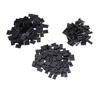 Acouto 300 Terminales de Conector de Cable de Puente de 2,54 Mm 18-26 AWG 2 3 4 Pines Encabezado del Conector Chapado en Cobre Estañado Mejora la Voluntad de Cable de Puente de Clavija de de