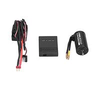 Acouto 3670 2650KV Motor sin Escobillas 120A ESC sin Escobillas + Juego de Tarjeta de Programador para 1/8 RC Car Potencia SBEC y Aceleración del Acelerador Respuesta Súper Mejorada Incorporada