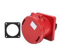 Acouto 380415V 63A Conector Industrial 3P+N+E Enchufe Recto de 5 Pines IP67 Resistente Al Agua para la Columna de Corriente Agrícola Los Sistemas Eléctricos Internacionales Están Engrosados