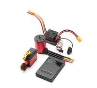 Acouto 3900KV Motor sin Escobillas 60A ESC XT60 Plug 25KG Reemplazo de Tarjeta de Programación Servo para Automóvil 1/8/1/10 Excelente Linealidad RPM Pureza de Conducción para Precisión y (2300KV)