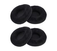 Acouto 4 Piezas Alematillas Alemando Auriculares 85 Mm Auriculares con Esponja Almohadillas de Reemplazo de Reemplazo de a un Auricular 85 Mm de Auricular Almohadillas de Orejas con Almo (Black)