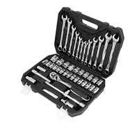 Acouto 44pcs Slocket Spocket Conjunto de Acero Multifunción para Reparar Automáticamente el Zócalo Setdrive Socket SetRatchet Socket Spocket SetRatchet SporterRatchet Wrenchdrive