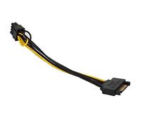 Acouto 5 Adaptadores de 8 Pines a 15 Pines, Cable de Extensión de Conector, Fuente de Alimentación de Disco Duro para Gráficos, Fuente de Alimentación o el Conector Esta Línea Tarjeta de 15 de 8