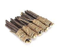 Acouto 5 Piezas de Palitos de Madera Pet Toys Chew Toys Cleaner para / / Hámster Animales Pequeños Sabor Orgánico Dulce No Menos TH Pet Stickshamster Mordiendo Stickwooden Rollingsprot