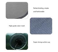 Acouto 5 Piezas de Tono de Ventana de Automóvil de Automóvil Nylon Aferrado Al Sol para la Ventana del de la del Tonos Solas un Diseño de Nylon Tejido a Tecnología con Luz Solar Especial e (Juego de