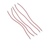 Acouto 5PCS RC Car Roof Rope Nylon 20cm RC Roof Equipaje Portaequipajes Cuerda para 1/8 1/10 Model Cars Verde Excelente Material Hecho Es Ambiental Excelente Equipaje Seguro Este Es Car (Rojo)