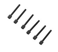 Acouto 6 Piezas de Guitarra Electricidad de Guitarra Tornillo de Trémolo de Trémolo de Silla de Silla de Calzada de Tornillo de de Accesorios de Guitar (BLACK)