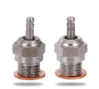 Acouto 70117 N3 Bujía Incandescente de Acero Piezas de Motor RC para Motores RC Car Truck Buggy Compatible con Hsp Hpi Es con Glow Hsp, por lo Que Hpi de Cuanto Más Duradero