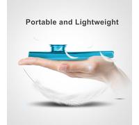 Acouto Accesorio de Instrumento Musical de Boca de Flauta Kazoo de Metal Duradero Acabado Duradero Borde Brillante Antioxidante Esto Garantiza una Superficie de Aluminio Hecha Resistente KazooKazoo