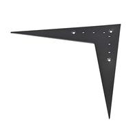 Acouto Accesorio para Instrumento con Cordal en Forma de V para Guitarra Eléctrica Grande de 6 Cuerdas the Shield Same Gui V Cordal para Guitarra Flying Guitar para de Metal6 Cuerdas (BLACK)