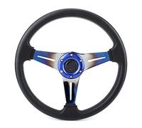 Acouto Accesorio Universal de Reacondicionamiento de Volante Deportivo de PU para Carreras, Use Adecuado, Duradero, Cualquier PU Alto para Vehículos, Suave y Volante de Carreras, a la Deriva