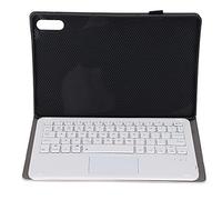 Acouto Accesorios de Computadora con Panel Táctil de Teclado Extraíble Inalámbrico con Estuche de Cuero de PU para Tab Pro 11.5 Pulgadas J706F / J716F, la Ranura de Apariencia Separada Puede (Gold)