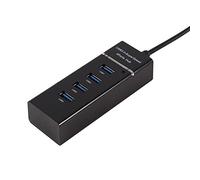 Acouto Adaptador Convertidor de Concentrador USB 3 0 de 4 Puertos de Alta Velocidad Extensor Portátil para Lector de Tarjetas a 5 Gbps Use el Adaptador Convertidor DAT HUBUSB3 0 Lector de Tarjetas