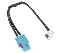 Acouto Adaptador de Antena 2 a MIB Radio G FAKRA para RCD330G RCD330 RCN210 RCD510 Compatible con Adaptador de Radio 2 a 1 DIO Accesorios para Automóviles