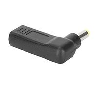 Acouto Adaptador de Tipo C a CC Enchufe Hembra a Macho Conector PD de ángulo Recto de 4,8 X 1,7 Mm Dispositivo de Carga Duradero, Seguro y Ser Adaptador de Tipo C a CC USB de Enchufe a USB Hembra