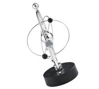 Acouto Adornos de Escritorio Juguete de Escritorio con Movimiento, Arte Cinético Vía Láctea Gadget Orbital Globo Newton Péndulo para Decoración de la Oficina en el Hogar Relajante Alivio del Estrés