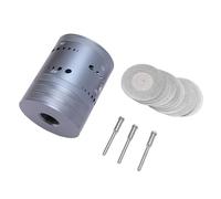 Acouto Afilador de Electrodos de Tungsteno con Ranuras Herramienta de Pulido de Electrodos de Acero para Soldadura TIG El Kit Viene con Ranuras para Algunos Cabezales de Afilador de de Tungsteno